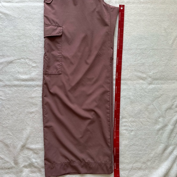 2/$30 Maternity Rollover-Waist StretchTech Cargo Pants, Large - Picture 10 of 10